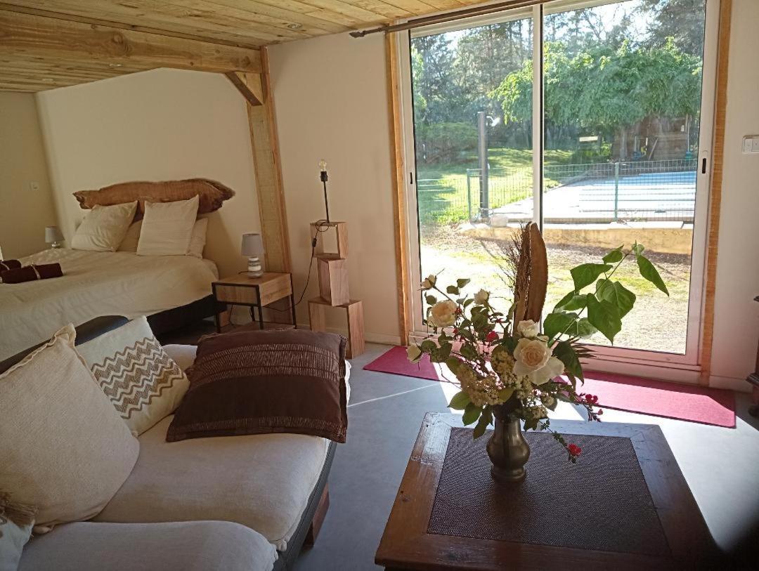 La Canette De Phil - Chambre D'Hotes, Independante - Vue Sur Piscine Samatan Dış mekan fotoğraf